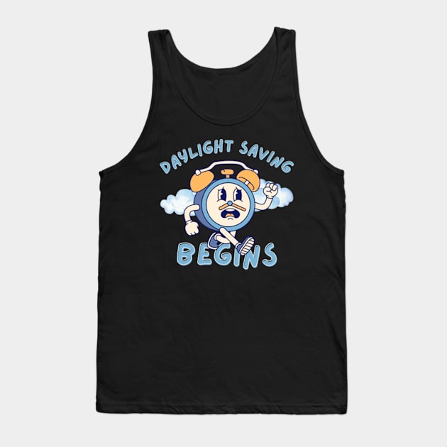 Daylight saving time 2024 Tank Top by WordsOfVictor